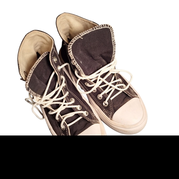 Converse Chuck Taylor All Star Platform High Top Sneakers Ladies 7 Mall Goth - Picture 5 of 5